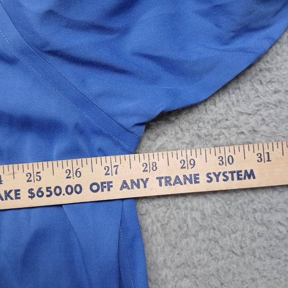 Jos‎ A Bank Traveler Dress Shirt Men's 18.5 35 Blue 100% Cotton Wrinkle Free - Picture 6 of 8